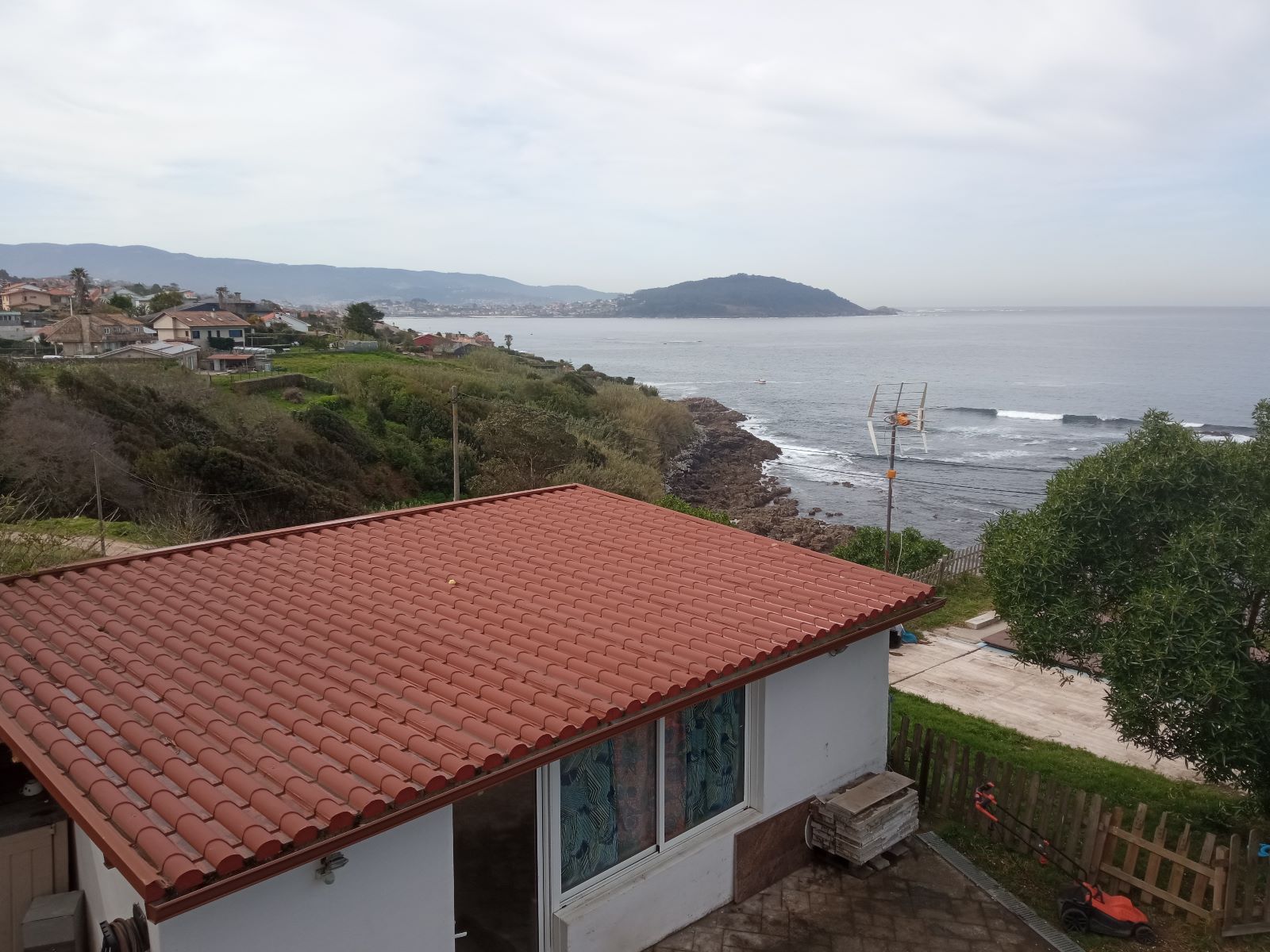 Casita frente al mar en la Ría de Vigo